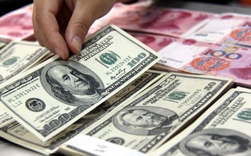 Tỷ giá trần mà các ngân hàng áp dụng hôm nay là 23.113 VND/USD và tỷ giá sàn là 21.769 VND/USD