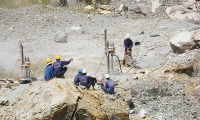 Hoạt động khai thác đá của HTX