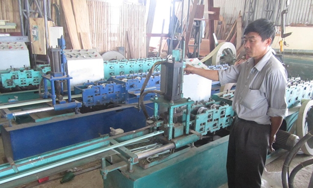 Hệ thống máy móc hiện đại của HTX