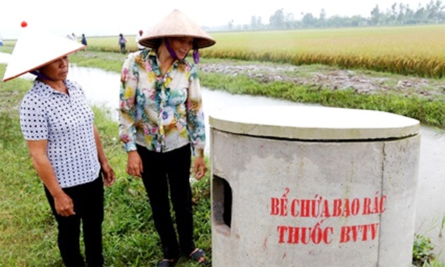 Mô hình bể gom rác thải thuốc BVTV đã thay đổi nhận thức của người dân