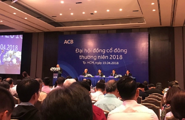 Đại hội đồng cổ đông thường niên 2018 của ACB