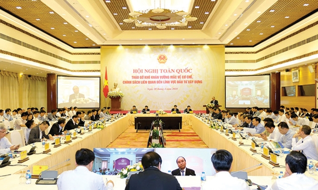 Hội nghị trực tuyến toàn quốc về tháo gỡ khó khăn, vướng mắc về cơ chế, chính sách liên quan đến lĩnh vực đầu tư xây dựng