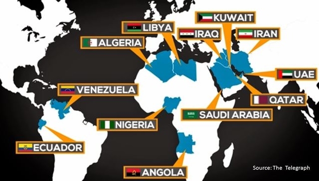 Các nước sản xuất dầu mỏ trong OPEC