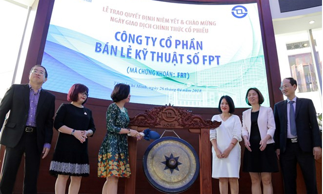 Cổ phiếu FRT chính thức chào sàn ngày 26/4