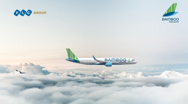 Sơn ngoài máy bay của hãng hàng không Bamboo Airways