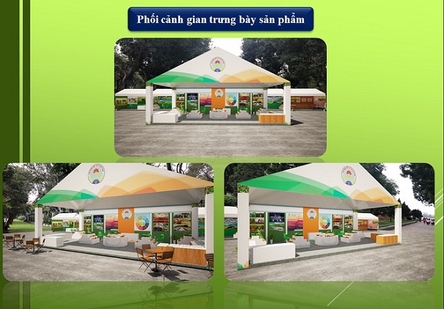 Phối cảnh trưng bày sản phẩm