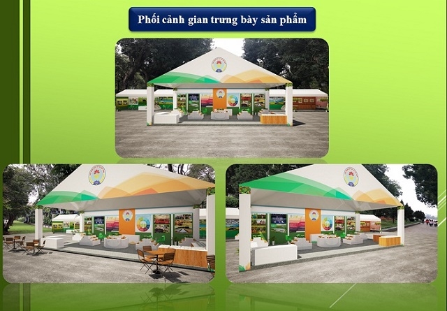 Phối cảnh trưng bày sản phẩm