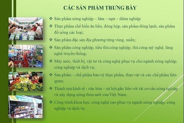 Sản phẩm trưng bày
