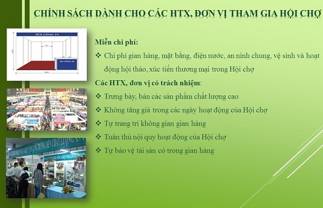Danh sách các đơn vị, HTX tham gia