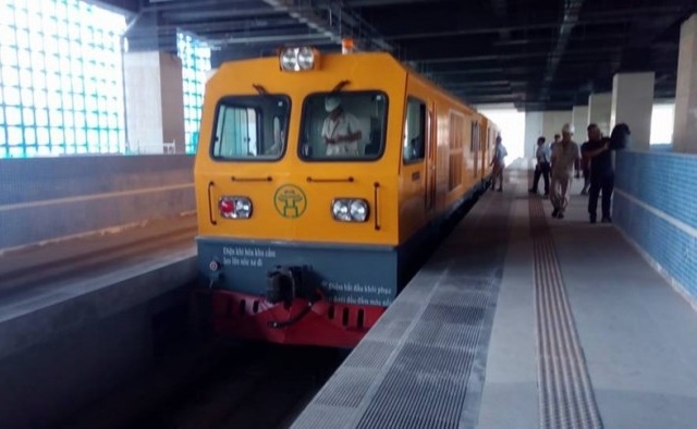 Chạy thử tàu Cát Linh - Hà Đông