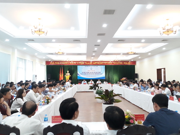 Toàn cảnh Hội thảo: Đổi mới và nâng cao hiệu quả hoạt động của hệ thống Quỹ hỗ trợ phát triển hợp tác xã