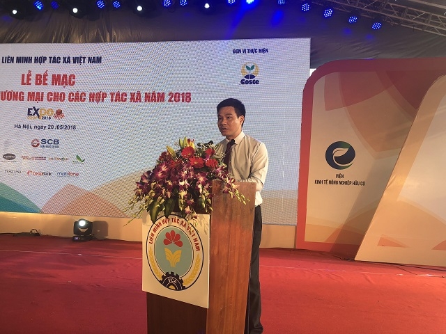 Ông Vũ Quang Phong - Tổng giám đốc Trung tâm Khoa học Công nghệ &Môi trường (Coste), Phó trưởng ban tổ chức Hội chợ