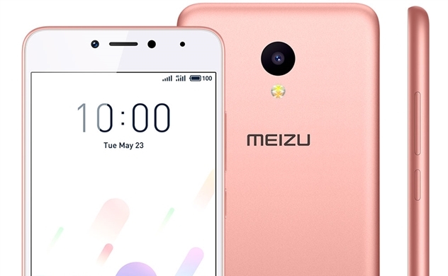 Meizu M5c có thiết kế trẻ trung nhiều màu sắc