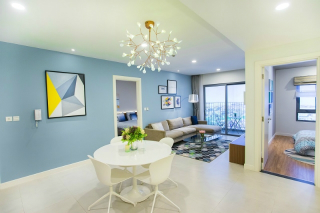 Hình ảnh nhà mẫu Kosmo Tây Hồ