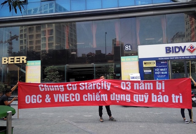 Cư dân phản đối Ban quản trị nhà chung cư