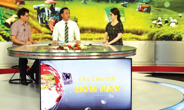 Phó Chủ tịch Nguyễn Mạnh Cường thảo luận giải pháp vốn vay cho HTX trên Truyền hình Quốc hội