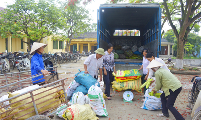 HTX đang liên kết với DN để tiêu thụ sản phẩm cho thành viên