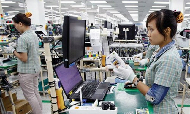 Xuất khẩu mặt hàng điện thoại các loại và linh kiện ước đạt 19,48 tỷ USD, đóng góp lớn vào tổng kim ngạch gần 182,9 tỷ USD (ảnh minh họa)