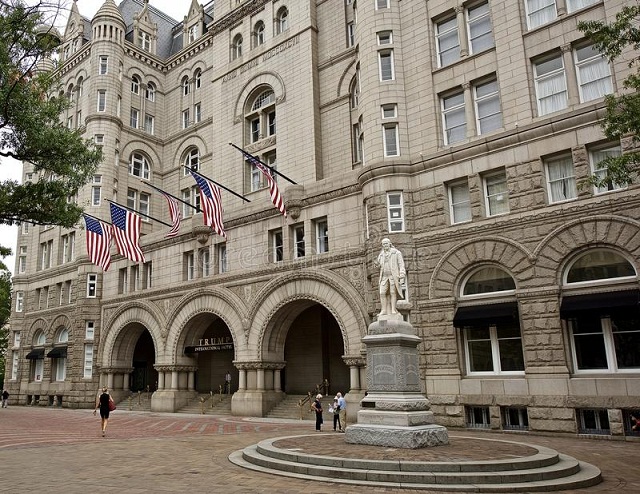 Khách sạn Trump International Hotel Washington, D.C sẽ là địa điểm tổ chức roadshow của Tập đoàn FLC