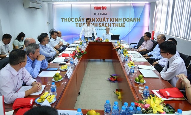 Toàn cảnh buổi tọa đàm - Ảnh: NAM TRẦN