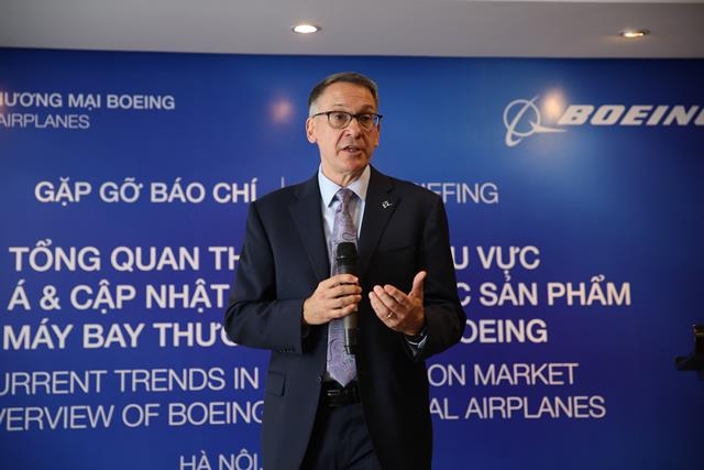 Ông Randy Tinseth, Phó Chủ tịch phụ trách Marketing mảng máy bay thương mại, Tập đoàn Hàng không Boeing