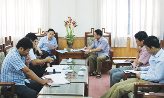 Khung cảnh buổi làm việc