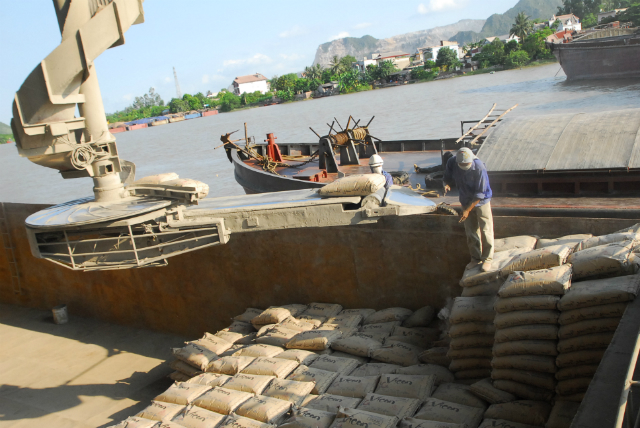 Hơn 51,4 triệu tấn xi măng đã được tiêu thụ trong 6 tháng đầu năm (ảnh minh họa)