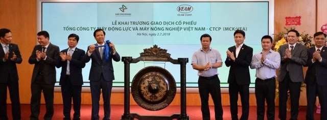 Cổ phiếu VEAM lên sàn UPCoM