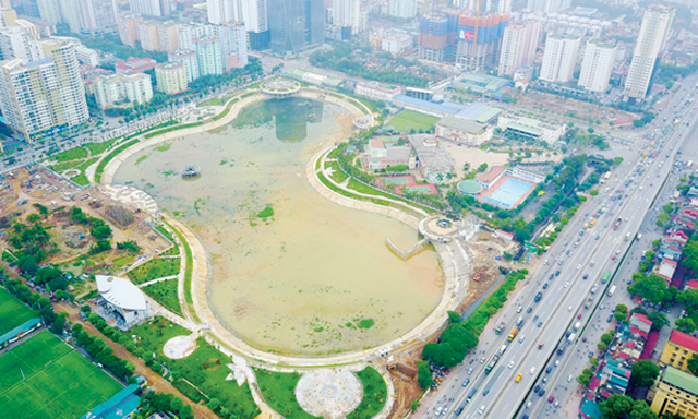 Theo quy hoạch, tổng diện tích đất nghiên cứu lập quy hoạch khoảng 13,23ha, bao gồm cả khu Trung tâm văn hóa thể thao quận Thanh Xuân và các khu đất phía trước Trung tâm