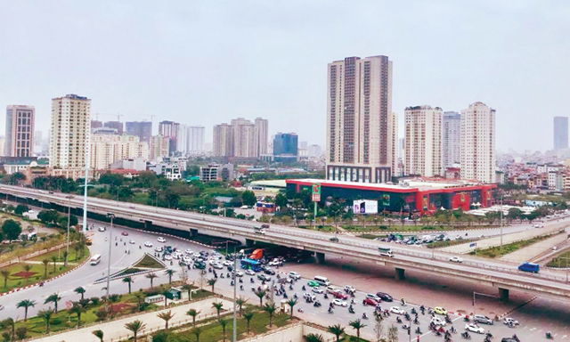 Toà tháp tài chính IFT nằm trên đất vàng sát ngay siêu thị Big C Thăng Long