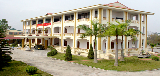 Công ty 26 tiền thân là Xưởng quân dụng 26 trực thuộc Cục Hậu cần