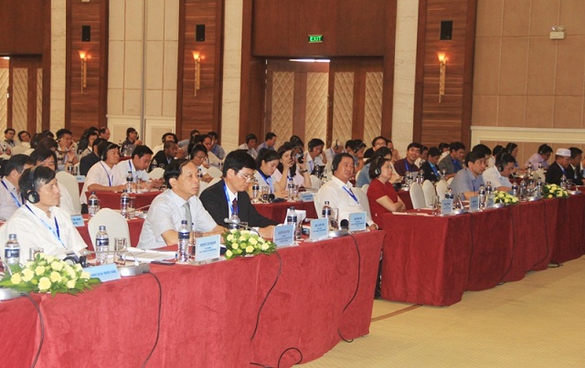 Hội nghị thu hút sự tham gia của gần 300 đại biểu, khách mời trong và ngoài nước. (Ảnh: Lê Đồng - Lê Hợi)