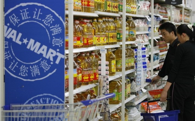 Hàng Mỹ trong siêu thị ở Bắc Kinh, Trung Quốc