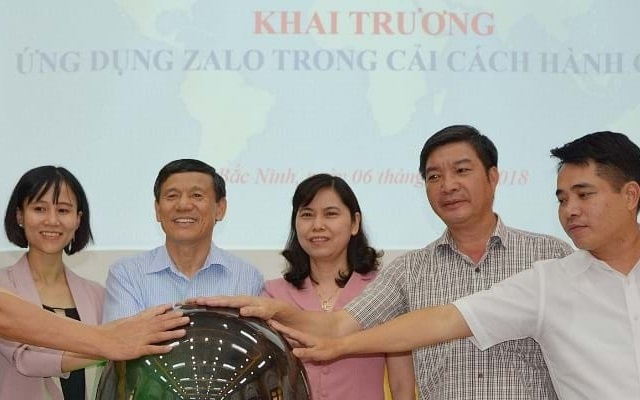 Bắc Ninh ứng dụng Zalo trong cải cách hành chính