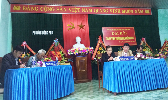 Đại hội thành viên HTX thường niên