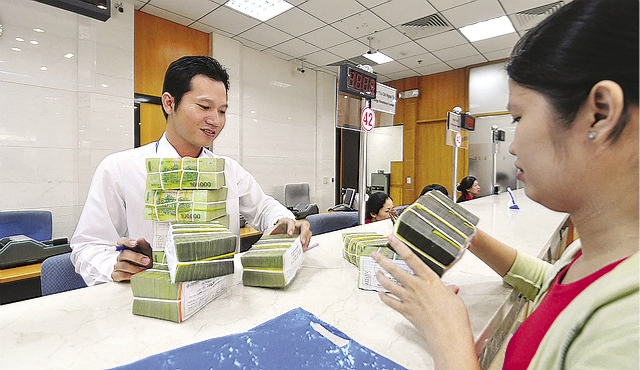 Tăng trưởng tín dụng đến cuối tháng 6 tăng khoảng 6,5% so với cuối năm 2017 (ảnh minh họa)