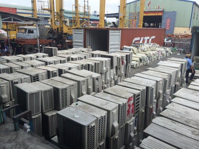 Lượng phế liệu nhập khẩu đang tồn đọng chủ yếu tại các cảng của TP.HCM (Ảnh minh họa: Internet)