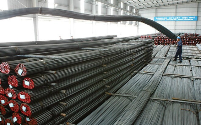 Tiêu thụ thép xây dựng trong tháng 6 giảm 5,13% so với tháng 5 có mức cao nhất trong 5 năm qua ( Ảnh minh họa: Internet)