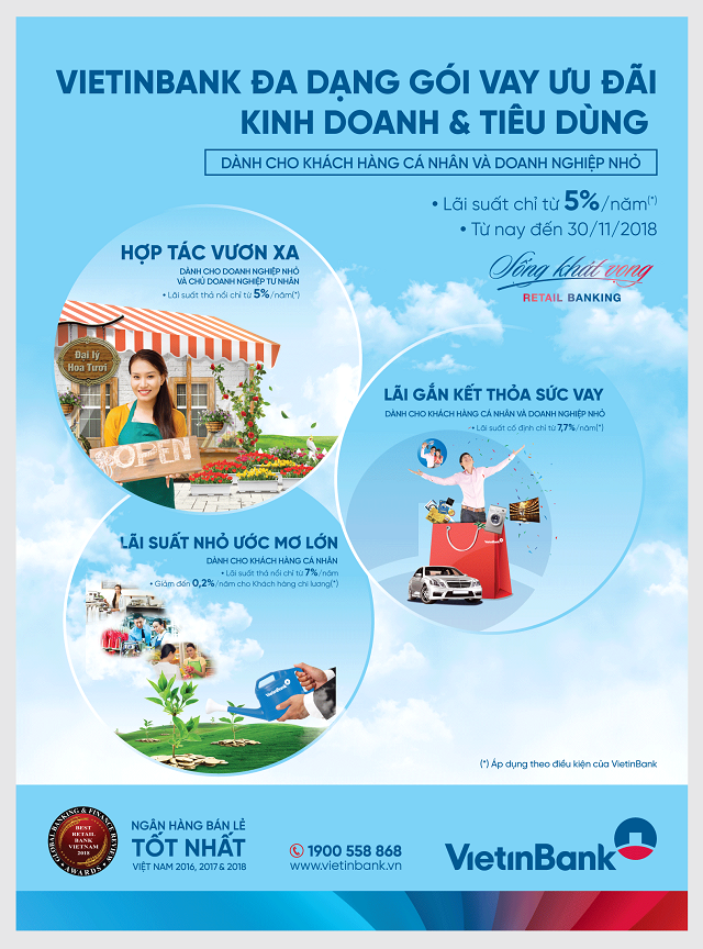 Chương trình “Hợp tác vươn xa” đã được VietinBank triển khai liên tục từ năm 2016