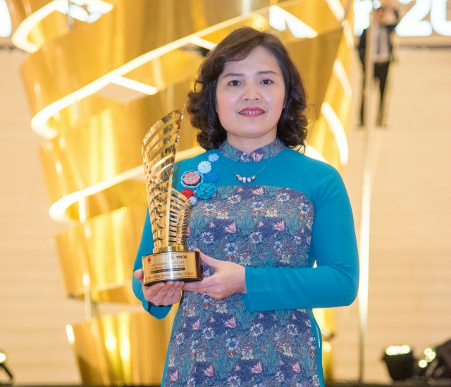 Bà Lê Thị Vân Anh, Phó Tổng giám đốc Công ty Cổ phần Tập đoàn Flamingo