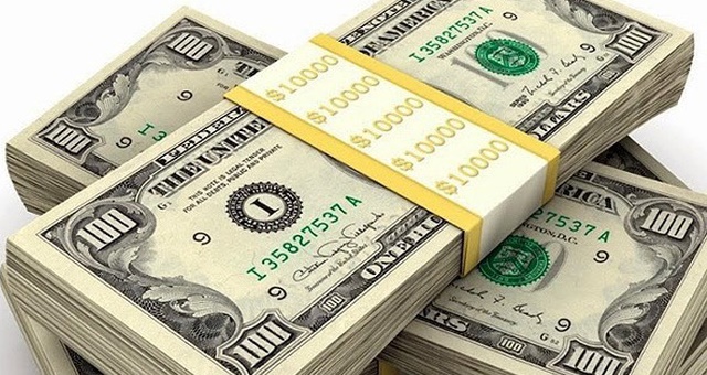 Tỷ giá trần mà các ngân hàng áp dụng hôm nay là 23.348 đồng/USD.