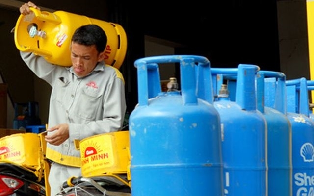 Giá gas sẽ được điều chỉnh tăng tới 10.000 đồng/bình 12kg.