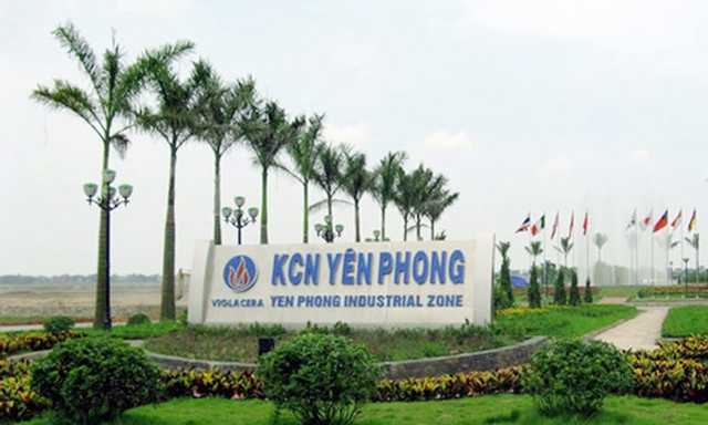 Do đầu tư vào hạ tầng tốt nên bất động sản công nghiệp tại KCN Yên Phong đã thu hút vốn FDI lớn nhất cả nước