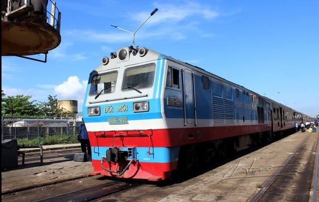 Tốc độ tàu khách tăng lên bình quân trên 80Km/h.