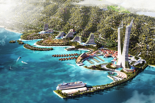 Dự án Con đường di sản Vân Đồn có diện tích quy hoạch trên 3.300 ha.