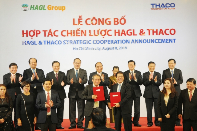 THACO và HAGL công bố hợp tác chiến lược