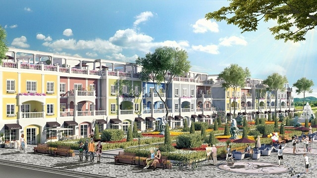 Shophouse nằm trong quần thể du lịch tích hợp được nhu cầu nghỉ dưỡng và kinh doanh