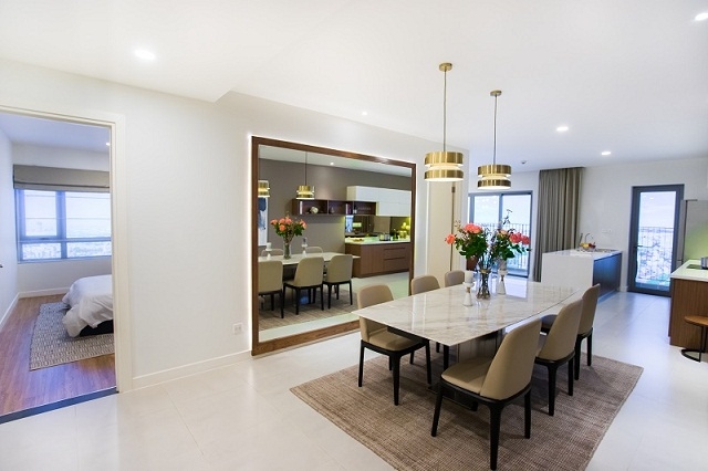 Căn hộ mẫu dự án Kosmo Tây Hồ