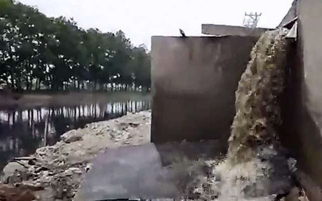 Phát hiện đơn vị xả thải với lưu lượng lớn.