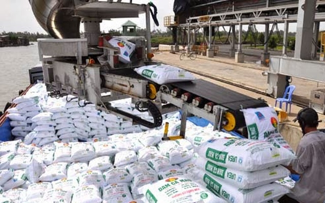 Việt Nam xuất khẩu phân bón chủ yếu sang các nước Đông Nam Á.